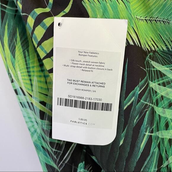 Fabletics Tropical Rainforest Dash Romper - Picture 12 of 13